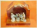 mini presepe argento